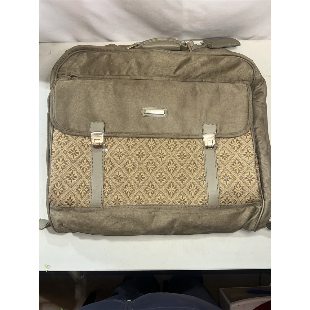 Vintage Murano Suede Large Shoulder Garment Bag Never Used